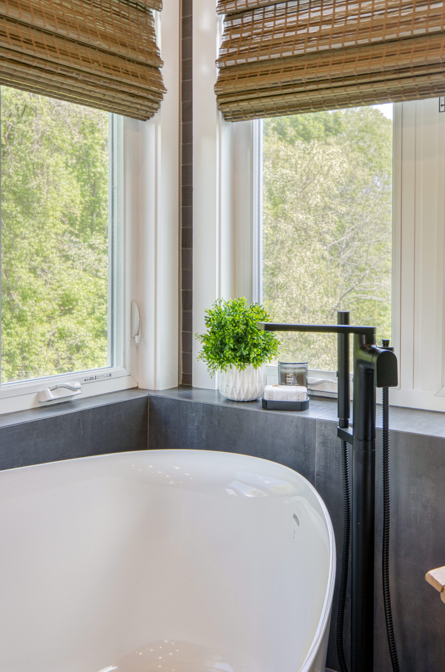 Masculine Modern Bathroom Retreat