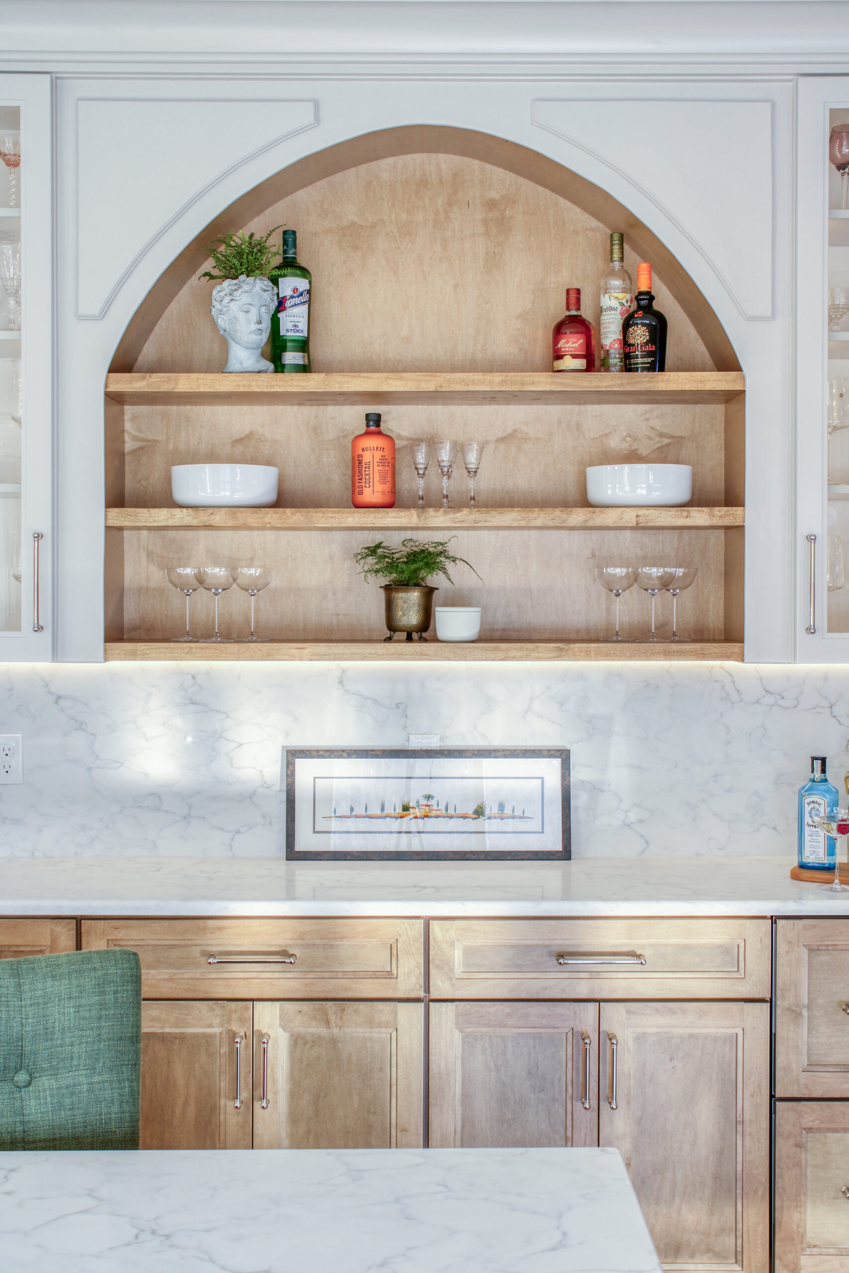 Warm, Modern & Classic Kitchen