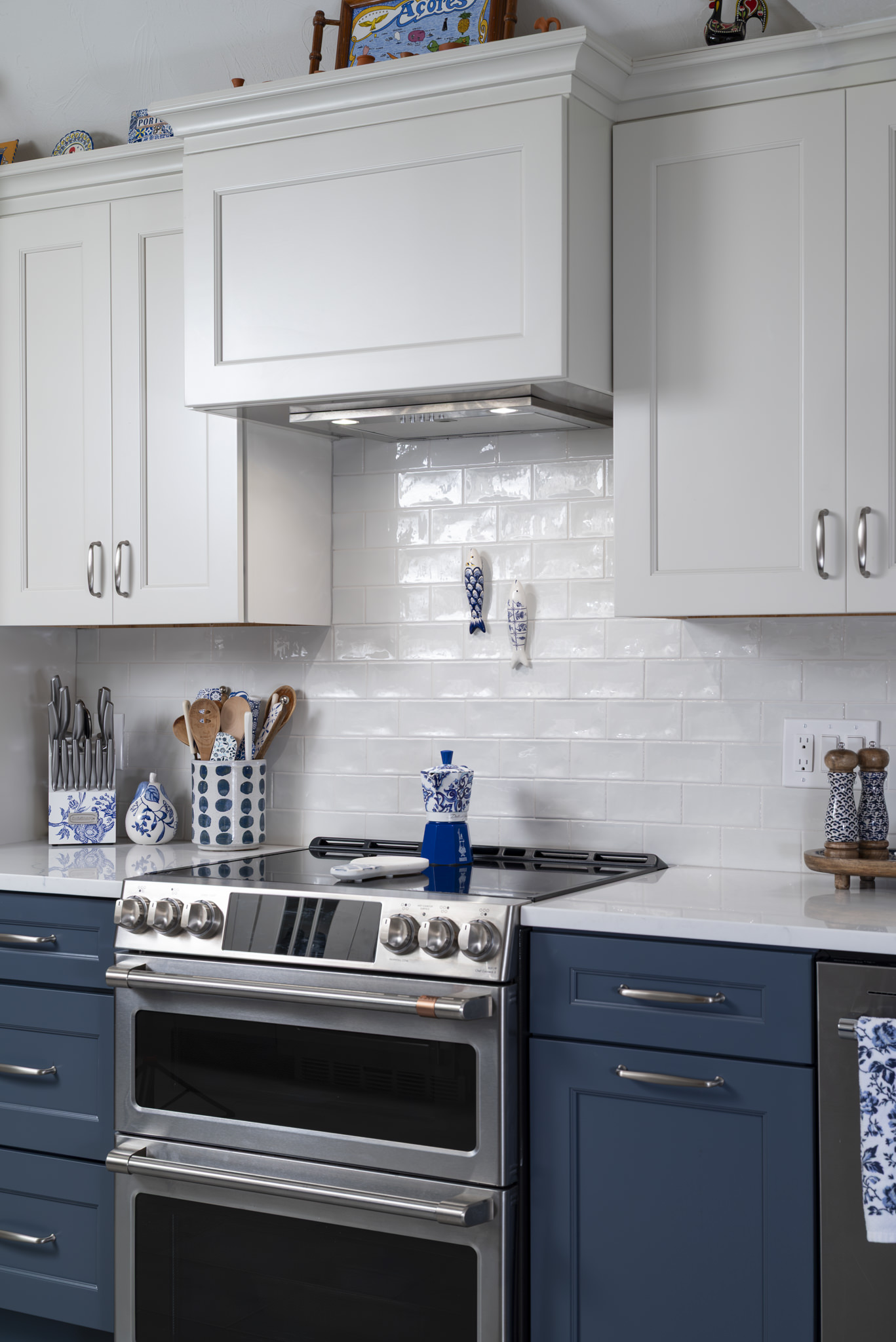 Blue Motif Kitchen