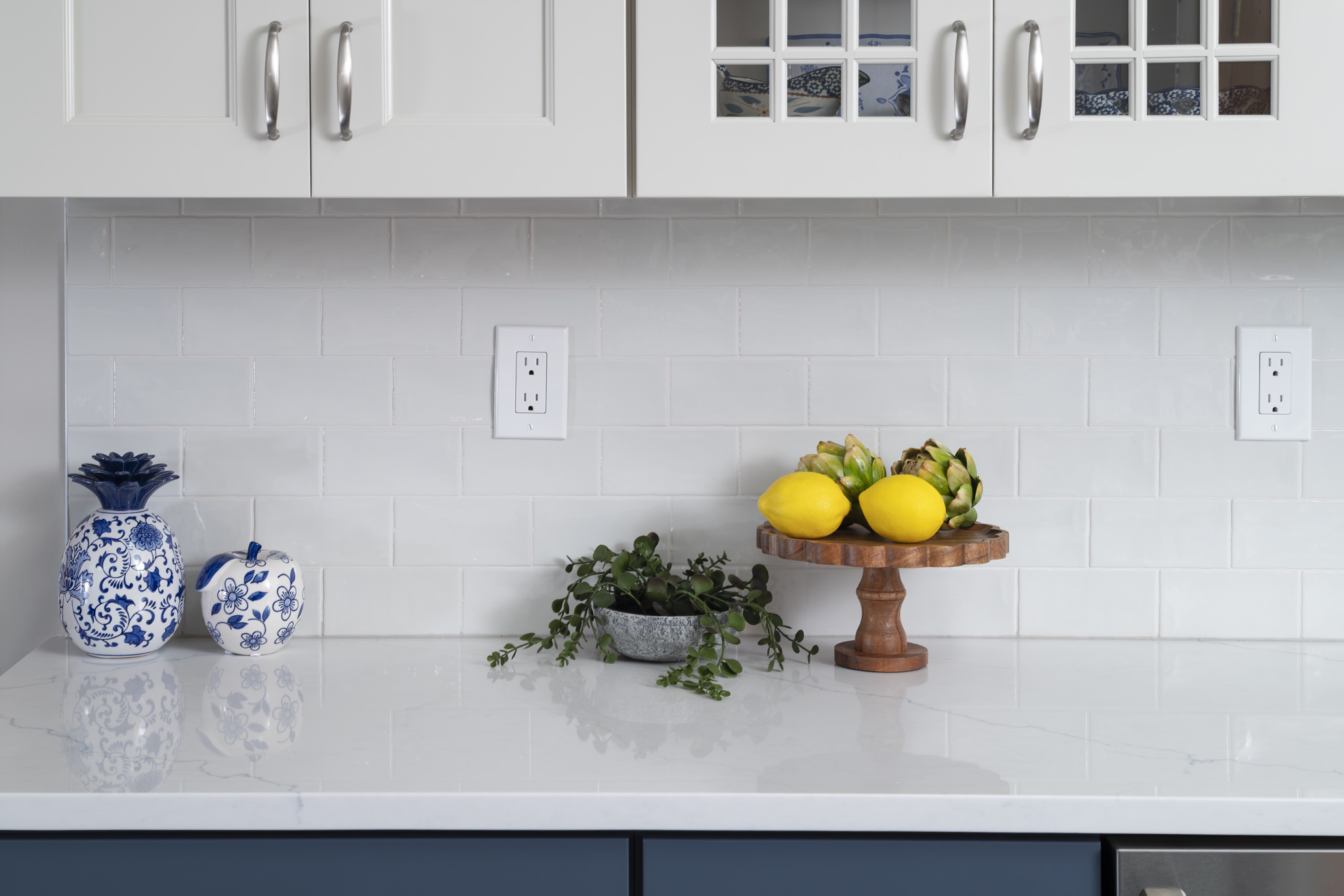 Blue Motif Kitchen