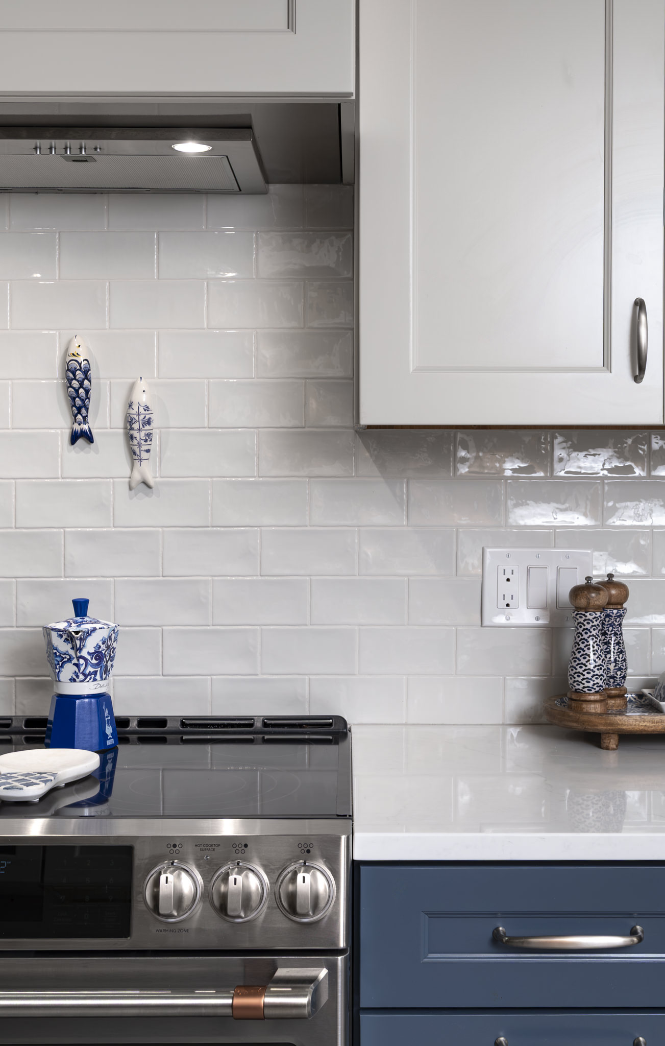 Blue Motif Kitchen