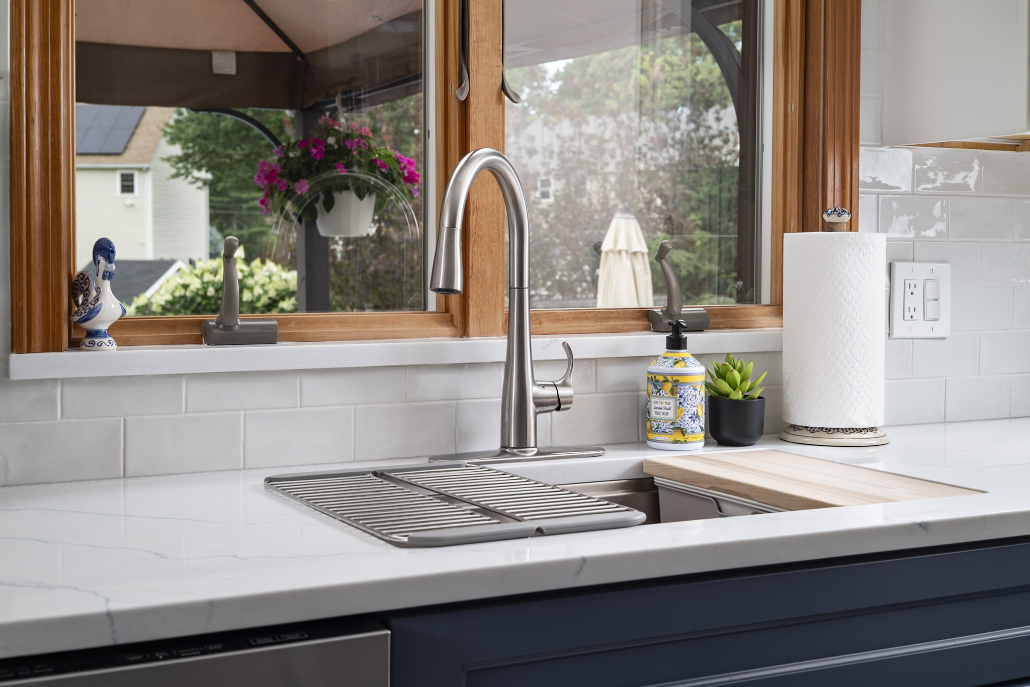 Blue Motif Kitchen