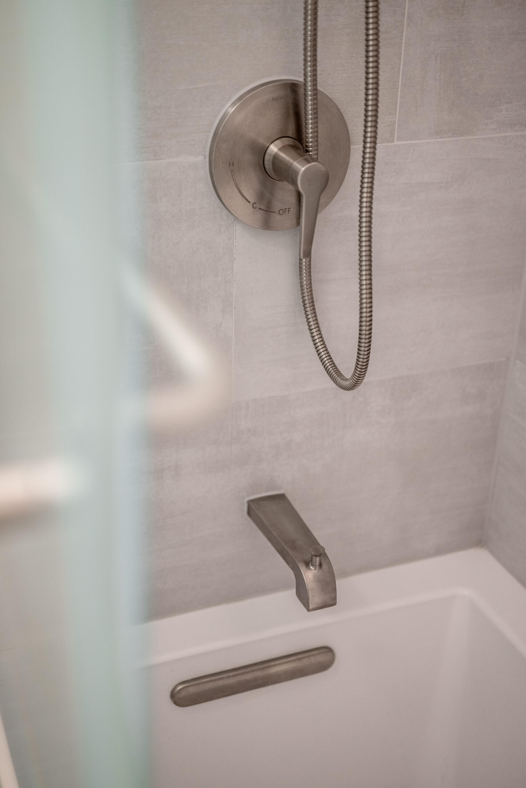 Soft Stone Modern Bath