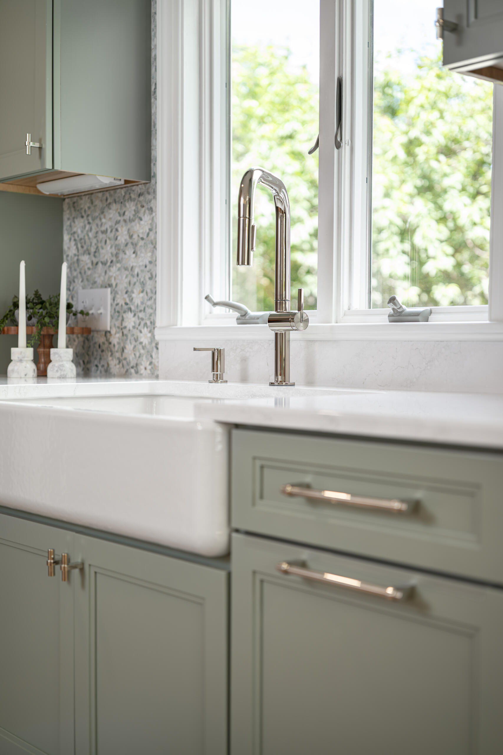 Sage Green Kitchen Retreat