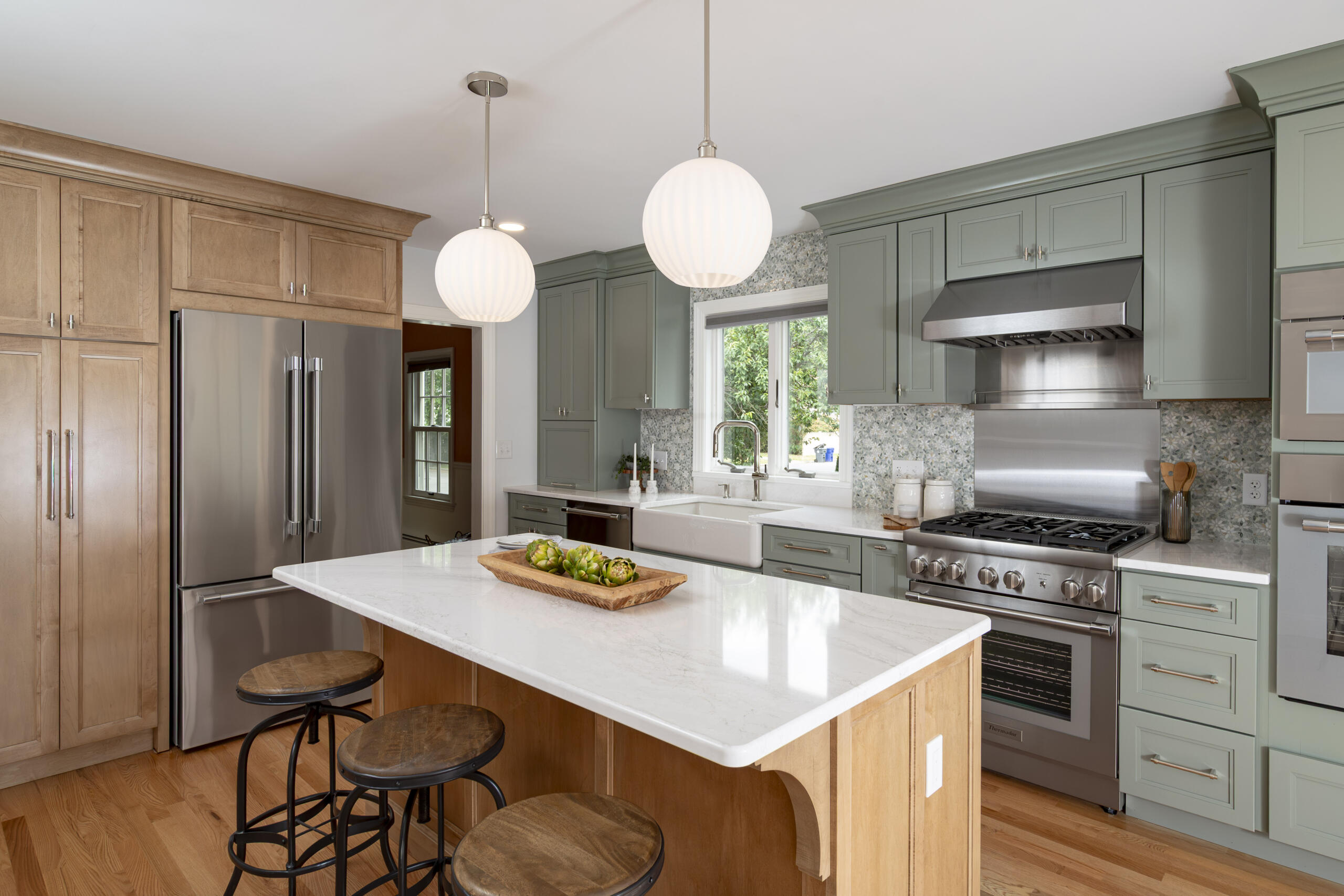 Sage Green Kitchen Retreat