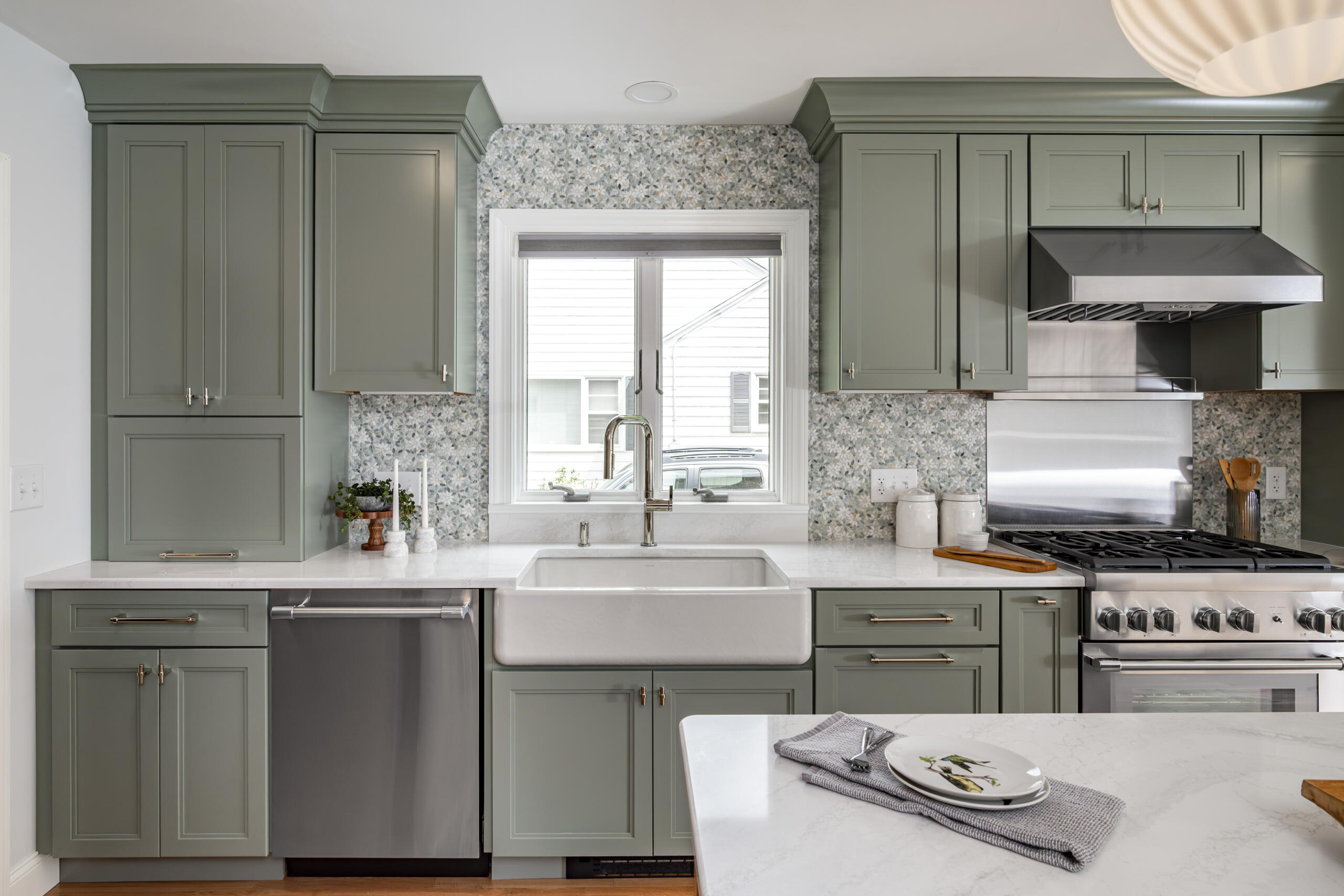 Sage Green Kitchen Retreat