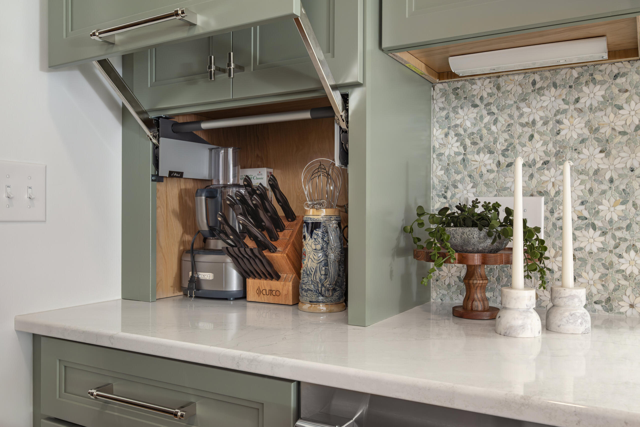 Sage Green Kitchen Retreat