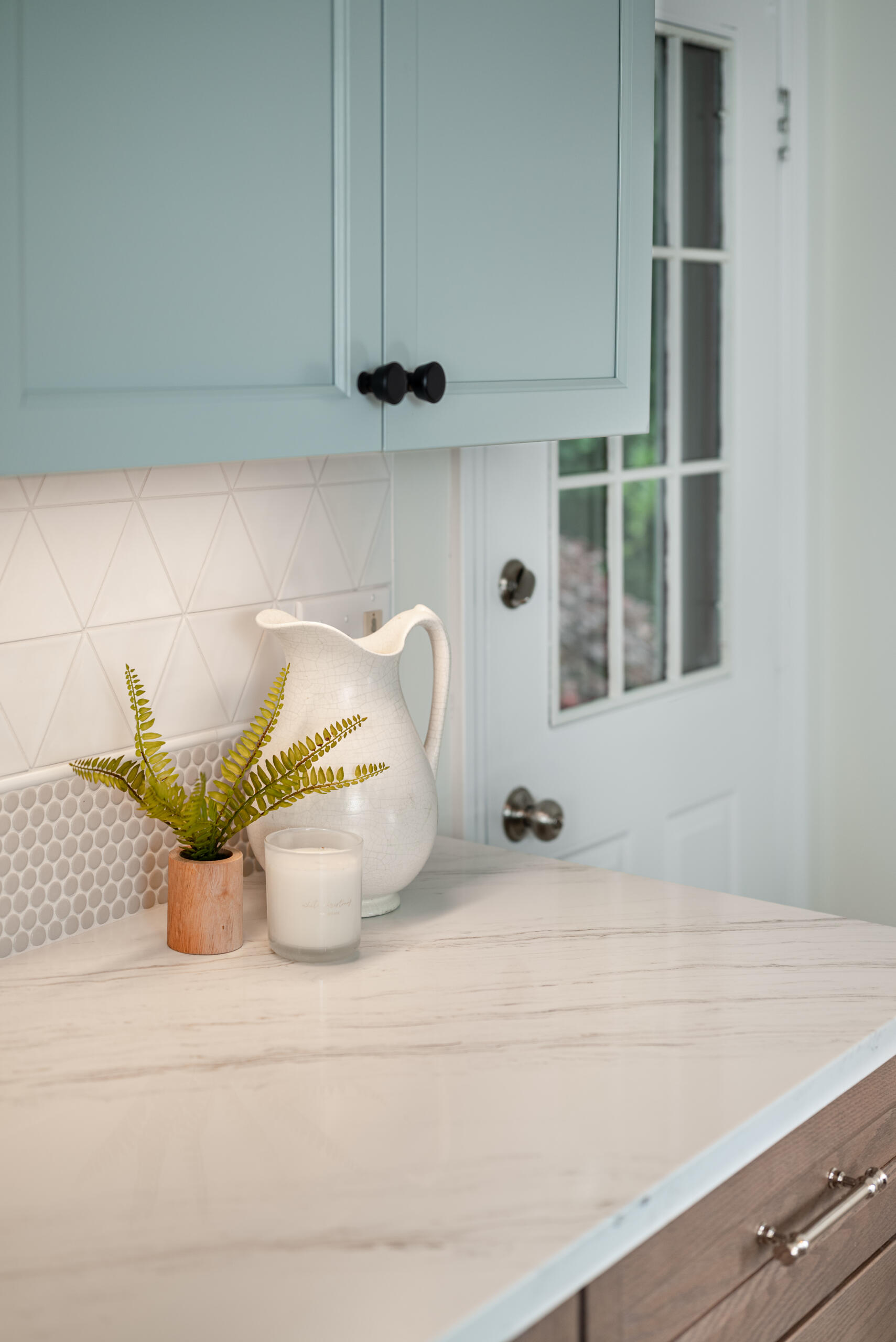 Contemporary Sage Kitchen